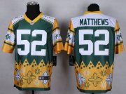 Wholesale Cheap Nike Packers #52 Clay Matthews Green Men's Stitched NFL Elite Noble Fashion Jersey