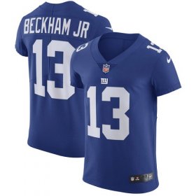 Wholesale Cheap Nike Giants #13 Odell Beckham Jr Royal Blue Team Color Men\'s Stitched NFL Vapor Untouchable Elite Jersey