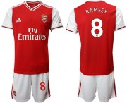 Wholesale Cheap Arsenal #8 Ramsey Home Soccer Club Jersey