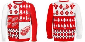 Wholesale Cheap Detroit Red Wings Men\'s NHL Ugly Sweater-1