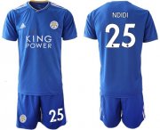Wholesale Cheap Leicester City #25 Ndidi Home Soccer Club Jersey