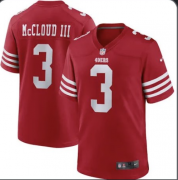 Wholesale Cheap Men's San Francisco 49ers #3 Ray-Ray McCloud III 2022 Red Vapor Untouchable Stitched Football Jersey
