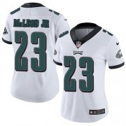 Wholesale Cheap Nike Eagles #23 Rodney McLeod Jr White Women's Stitched NFL Vapor Untouchable Limited Jersey