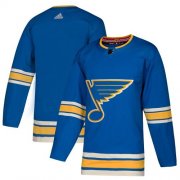 Wholesale Cheap Adidas Blues Blank Blue Alternate Authentic Stitched NHL Jersey