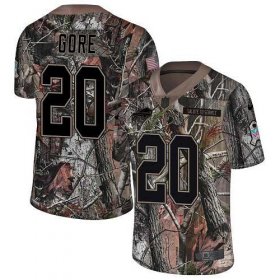 Wholesale Cheap Nike Bills #20 Frank Gore Camo Men\'s Stitched NFL Limited Rush Realtree Jersey