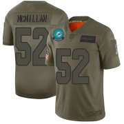 Wholesale Cheap Nike Dolphins #52 Raekwon McMillan Camo Men's Stitched NFL Limited 2019 Salute To Service Jersey