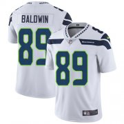 Wholesale Cheap Nike Seahawks #89 Doug Baldwin White Men's Stitched NFL Vapor Untouchable Limited Jersey
