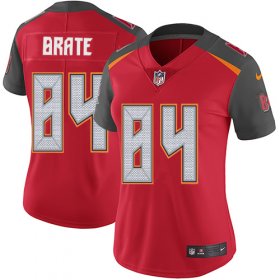 Wholesale Cheap Nike Buccaneers #84 Cameron Brate Red Team Color Women\'s Stitched NFL Vapor Untouchable Limited Jersey