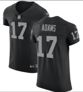 Wholesale Cheap Nike Las Vegas Raiders #17 Davante Adams Black Team Color Men\'s Stitched NFL Vapor Untouchable Elite Jersey