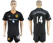 Wholesale Cheap Hull City #14 Livermore Away Soccer Club Jersey