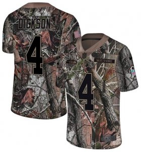 Wholesale Cheap Nike Seahawks #4 Michael Dickson Camo Men\'s Stitched NFL Limited Rush Realtree Jersey