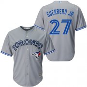 Wholesale Cheap Blue Jays #27 Vladimir Guerrero Jr. Grey New Cool Base Stitched MLB Jersey