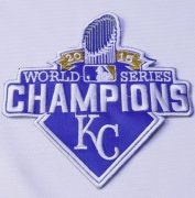 Wholesale Cheap Stitched 2015 Kansas City Royals World Series Champions Jersey Patch