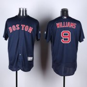 Wholesale Cheap Red Sox #9 Ted Williams Navy Blue Flexbase Authentic Collection Stitched MLB Jersey