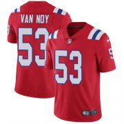 Wholesale Cheap Nike Patriots #53 Kyle Van Noy Red Alternate Men's Stitched NFL Vapor Untouchable Limited Jersey
