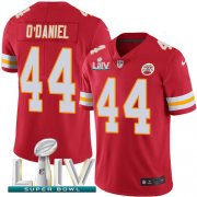 Wholesale Cheap Nike Chiefs #44 Dorian O'Daniel Red Super Bowl LIV 2020 Team Color Men's Stitched NFL Vapor Untouchable Limited Jersey