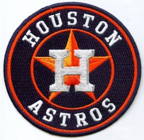 Wholesale Cheap Stitched MLB Houston Astros Team Logo Jersey Sleeve Patch