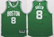 Wholesale Cheap Boston Celtics #8 Jeff Green Revolution 30 Swingman 2014 New Green Jersey