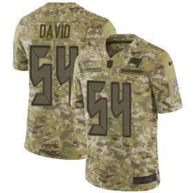 Wholesale Cheap Nike Buccaneers #54 Lavonte David Camo Men\'s Stitched NFL Limited 2018 Salute To Service Jersey