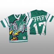 Wholesale Cheap NFL Philadelphia Eagles #17 Alshon Jeffery Green Men's Mitchell & Nell Big Face Fashion Limited NFL Jersey