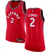Wholesale Cheap Women's Nike Toronto Raptors #2 Kawhi Leonard Red NBA Swingman Icon Edition Jersey