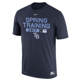 Wholesale Cheap Men\'s Tampa Bay Rays Nike Navy 2017 Spring Training Authentic Collection Legend Team Issue Performance T-Shirt