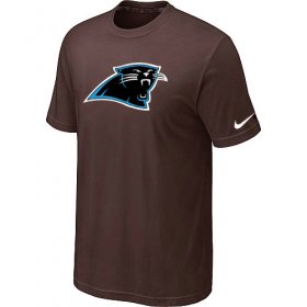 Wholesale Cheap Nike Carolina Panthers Sideline Legend Authentic Logo Dri-FIT NFL T-Shirt Brown
