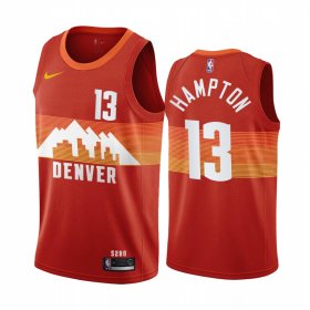 Wholesale Cheap Nike Nuggets #13 R.J. Hampton Red NBA Swingman 2020-21 City Edition Jersey