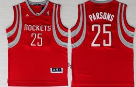 Wholesale Cheap Houston Rockets #25 Chandler Parsons Revolution 30 Swingman Red Jersey