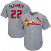 Wholesale Cheap Cardinals #22 Jack Flaherty Grey New Cool Base Stitched Youth MLB Jersey