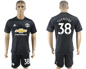 Wholesale Cheap Manchester United #38 Tuanzebe Away Soccer Club Jersey