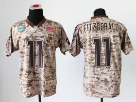 Wholesale Cheap Nike Cardinals #11 Larry Fitzgerald Camo Men\'s Stitched NFL New Elite USMC Jersey