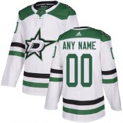 Wholesale Cheap Men's Adidas Stars Personalized Authentic White Road NHL Jersey