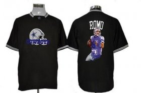 Wholesale Cheap Nike Cowboys #9 Tony Romo Black Men\'s NFL Game All Star Fashion Jersey