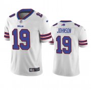 Cheap Men's Buffalo Bills #19 KeeSean Johnson White Vapor Untouchable Limited Stitched Jersey