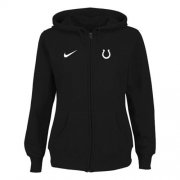 Wholesale Cheap Nike Indianapolis Colts Ladies Tailgater Full Zip Hoodie Black