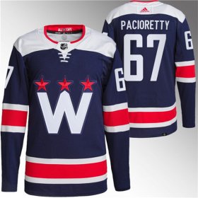 Wholesale Cheap Men\'s Washington Capitals #67 Max Pacioretty Navy Stitched Jersey