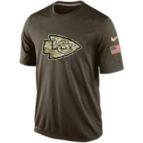 Wholesale Cheap Men\'s Kansas City Chiefs Salute To Service Nike Dri-FIT T-Shirt