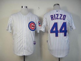 Wholesale Cheap Cubs #44 Anthony Rizzo White Cool Base Stitched MLB Jersey