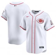 Cheap Men's Cincinnati Reds Blank White Home Limited Baseball Stitched Jersey