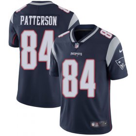 Wholesale Cheap Nike Patriots #84 Cordarrelle Patterson Navy Blue Team Color Men\'s Stitched NFL Vapor Untouchable Limited Jersey