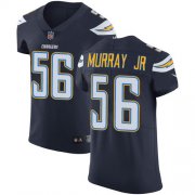 Wholesale Cheap Nike Chargers #56 Kenneth Murray Jr Navy Blue Team Color Men's Stitched NFL Vapor Untouchable Elite Jersey