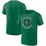 Wholesale Cheap Men's New Orleans Saints Kelly Green St. Patrick's Day Celtic T-Shirt