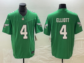 Cheap Men\'s Philadelphia Eagles #4 Jake Elliott Green Alternate FUSE Vapor Limited Stitched Jersey