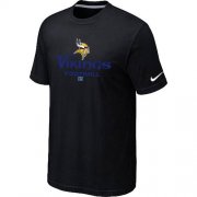 Wholesale Cheap Nike Minnesota Vikings Big & Tall Critical Victory NFL T-Shirt Black
