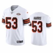 Wholesale Cheap Cleveland Browns 53 Nick Harris Nike 1946 Collection Alternate Vapor Limited NFL Jersey White