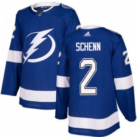 Cheap Adidas Lightning #2 Luke Schenn Blue Home Authentic Stitched NHL Jersey