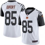 Wholesale Cheap Nike Bengals #85 Tyler Eifert White Men's Stitched NFL Limited Rush Jersey