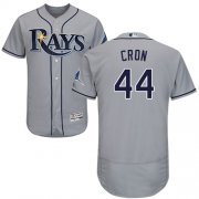 Wholesale Cheap Rays #44 CJ Cron Grey Flexbase Authentic Collection Stitched MLB Jersey