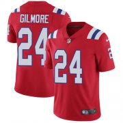 Wholesale Cheap Nike Patriots #24 Stephon Gilmore Red Alternate Men's Stitched NFL Vapor Untouchable Limited Jersey